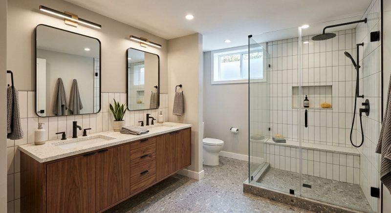 Basement Bathroom Remodeling in Ashtabula County, OH