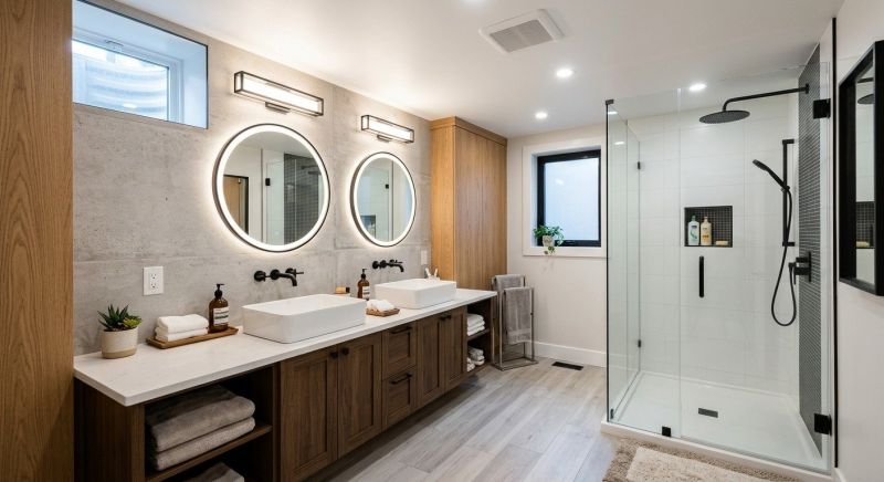 Basement Bathroom Remodeling in Ashtabula County, OH