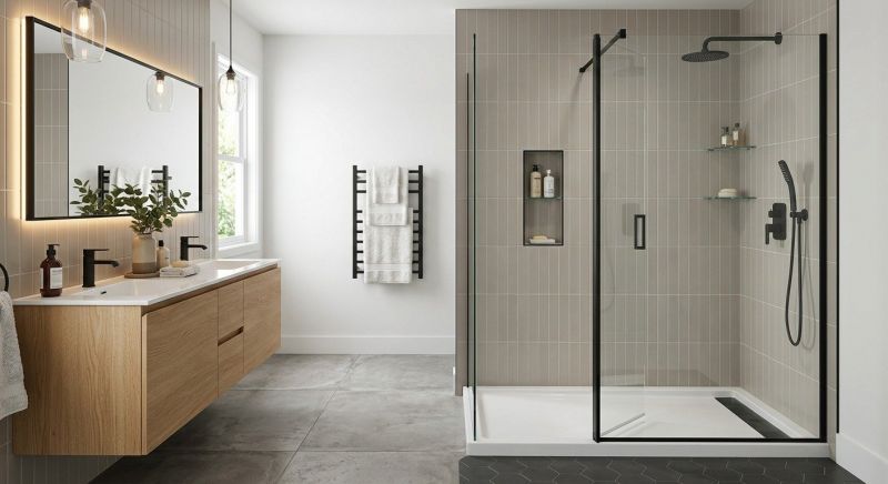 Tub To Shower Conversion in Montville, OH